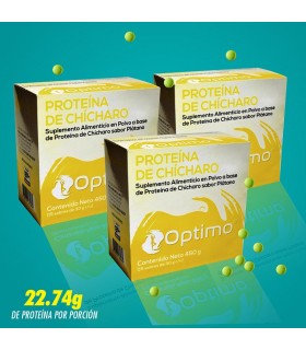 Paquete 2 #QuedateEnCasa - 3 Cajas de Proteína de Chícharo sabor Plátano