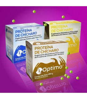 Paquete 4 #QuedateEnCasa - 3 Cajas de Proteína de Chícharo sabor Moka-chai, Plátano y Avellana