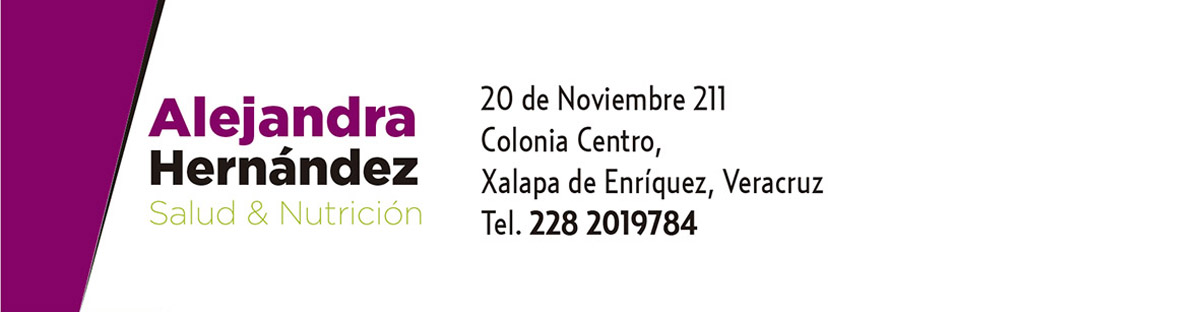 Nutrióloga Alejandra Hernández