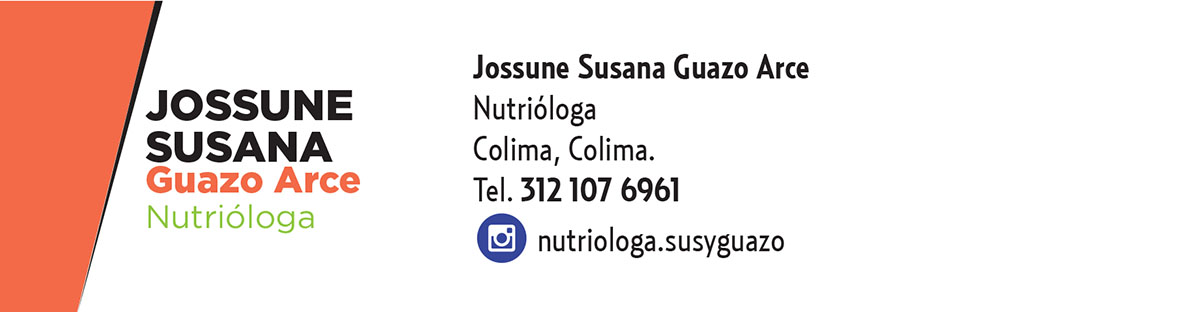 Nutrióloga Jossune Susana